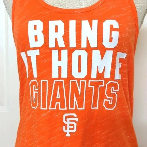 Pink Victoria Secret "Bring it Home Giants" tank - Picture 2 of 4